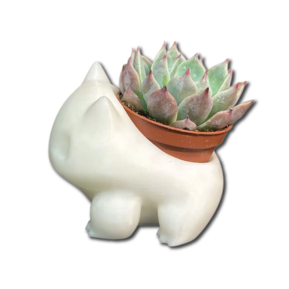 3D Printed 3d printed grass mon Flower Pot