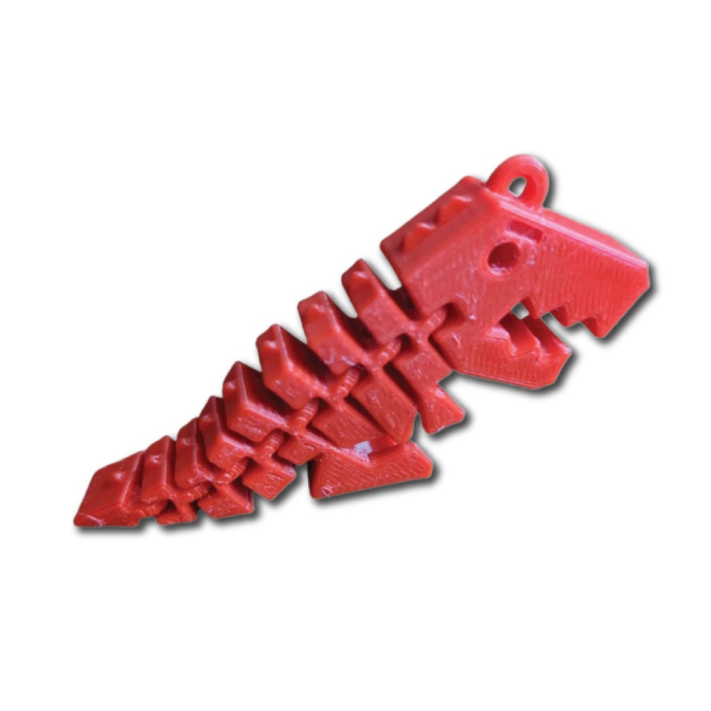 3D Printed Flexi Rex Key Chain