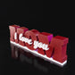 3D Printed Personalized/Customizable Words of Affection