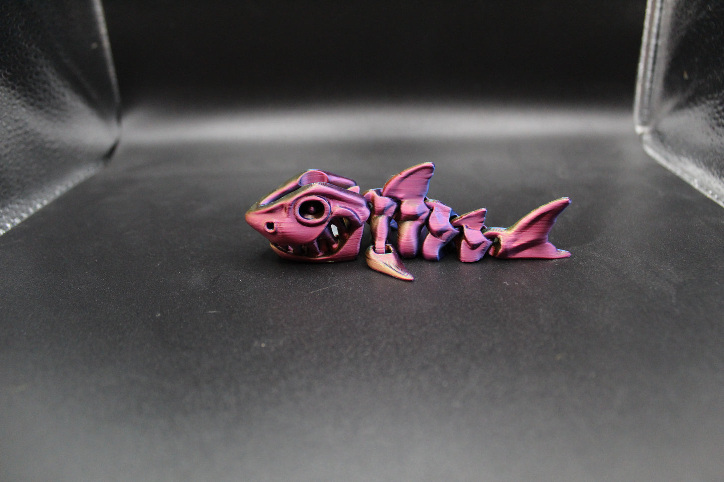3D Printed Skeleton Shark Straw Buddie