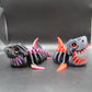 3D Printed Articulating Skeleton Shark TWO-Color