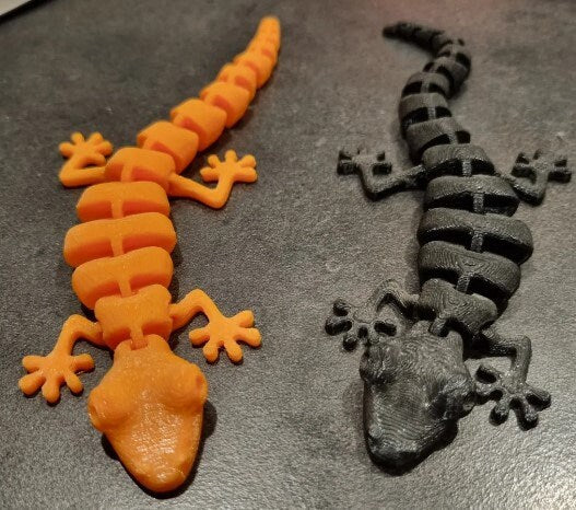 3D Printed Articulating Gecko