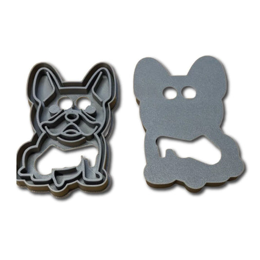 3D Printed Frenchie Dog cookie cutter