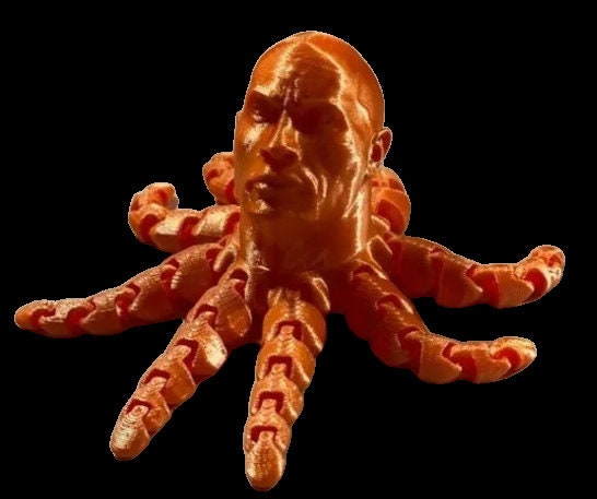 3D Printed Articulating Rocktopus