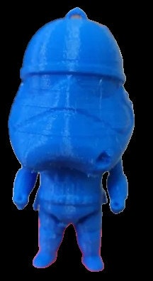 3D Printed Trooper Key Chain