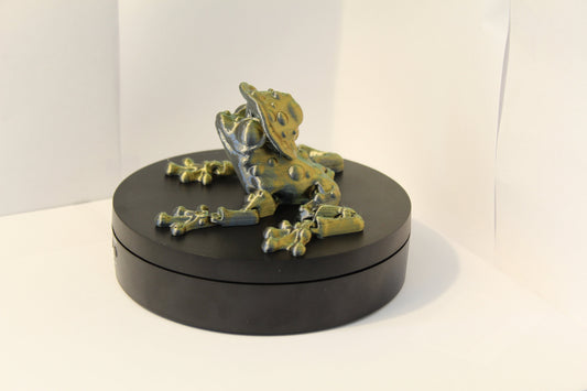 3D Printed Articulating Mushroom Frog