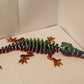3D Printed Articulating Skeleton Crocodile