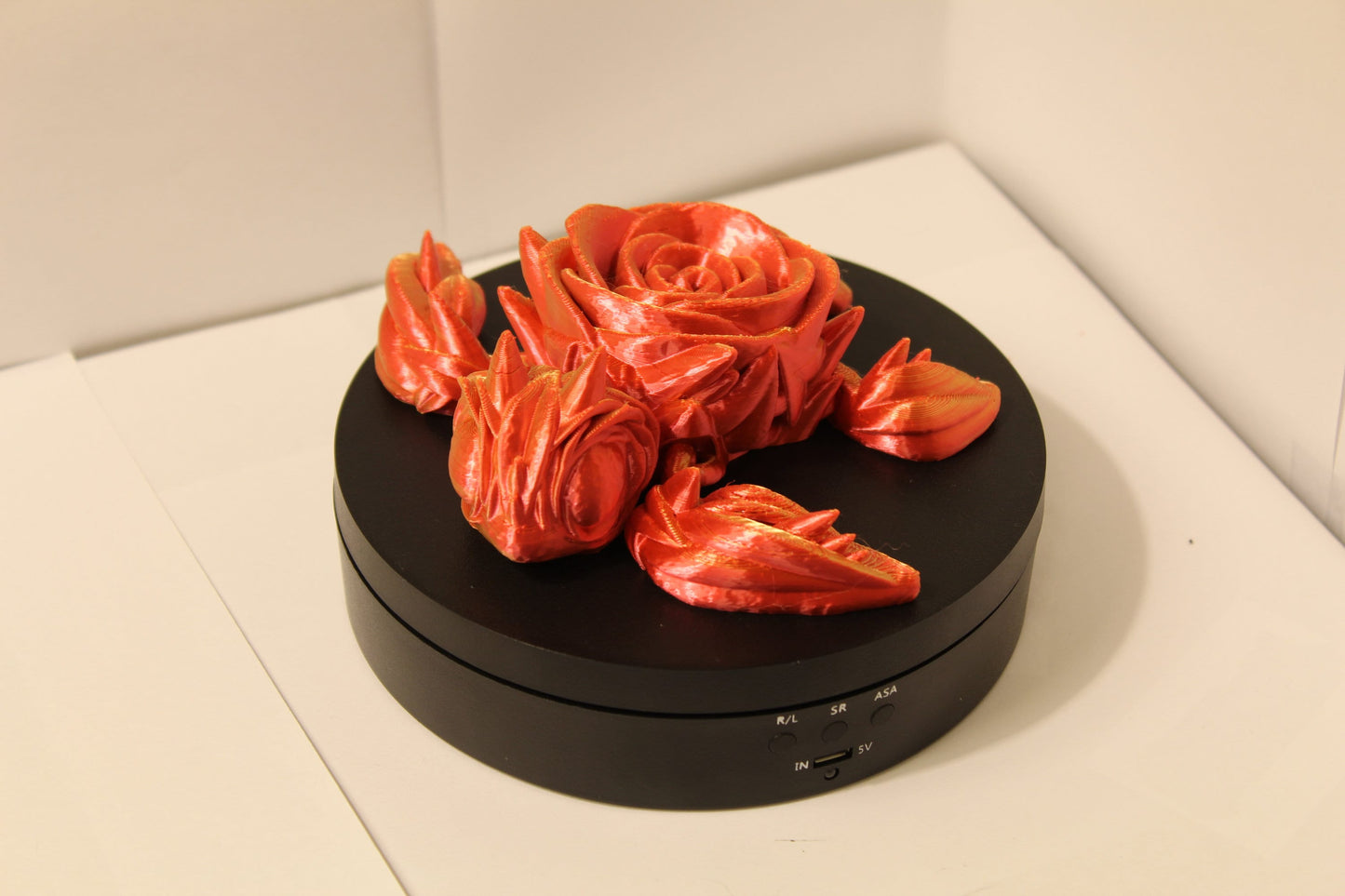 3D Printed Articulating Rose Turtle