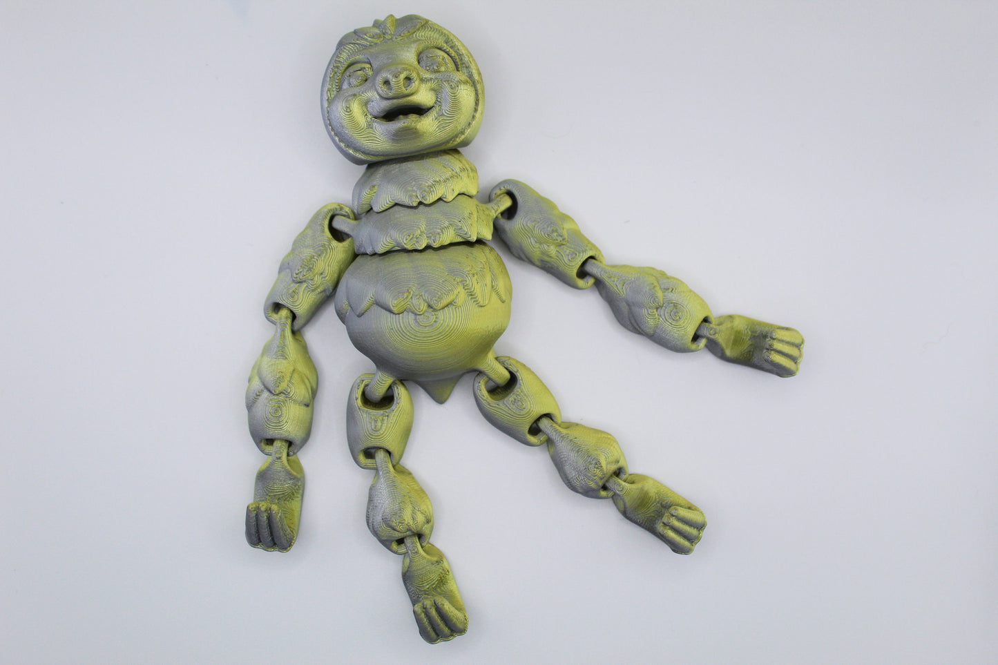 3d Printed Articulating Sloth