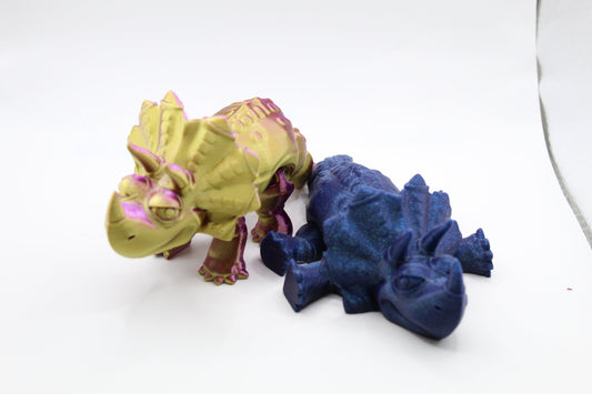 3D Printed Triceratops Dinosaur