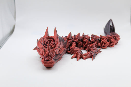 3D Printed Baby Rose Dragon