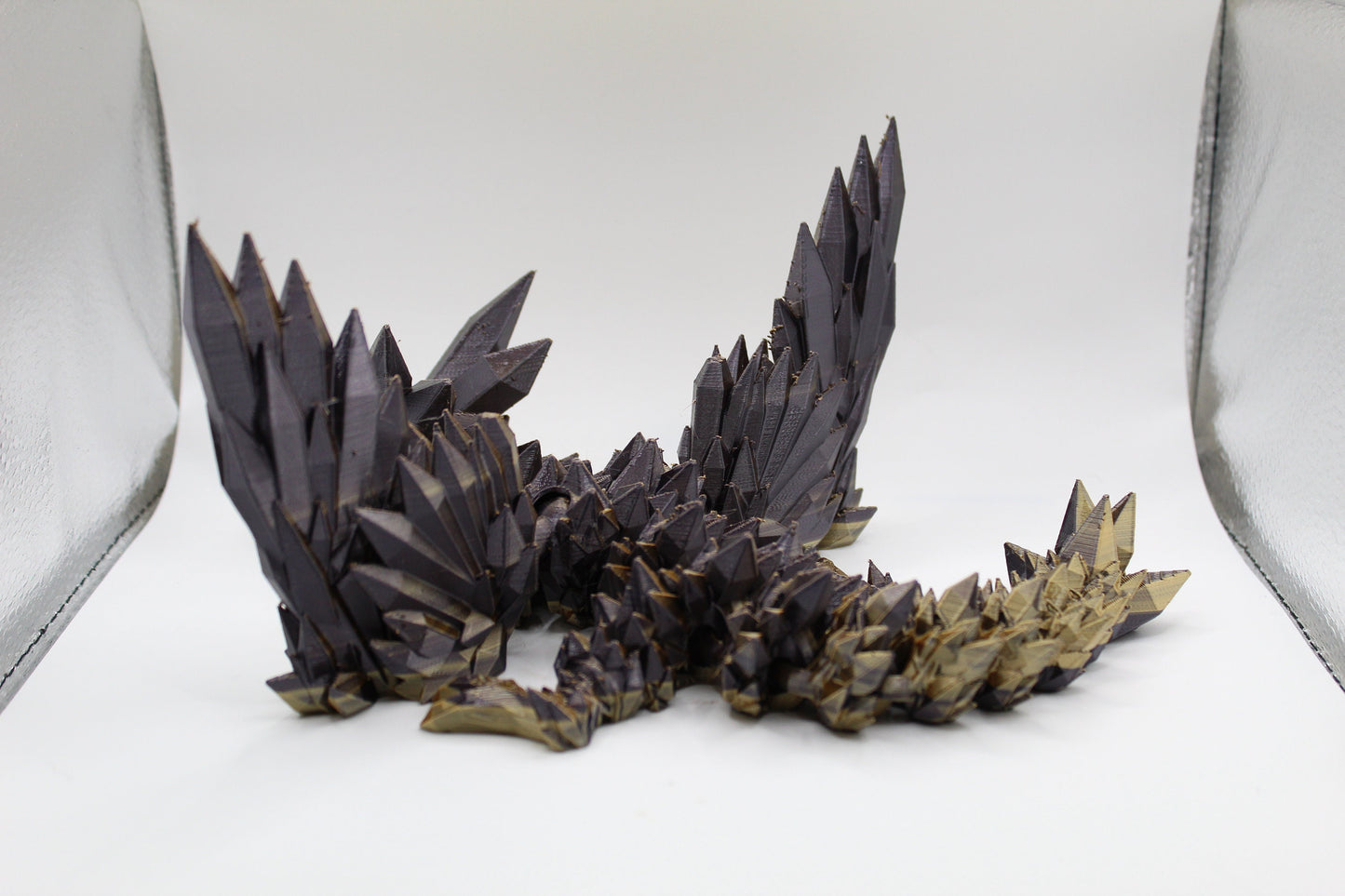 3D Printed Baby Crystal Wing Dragon