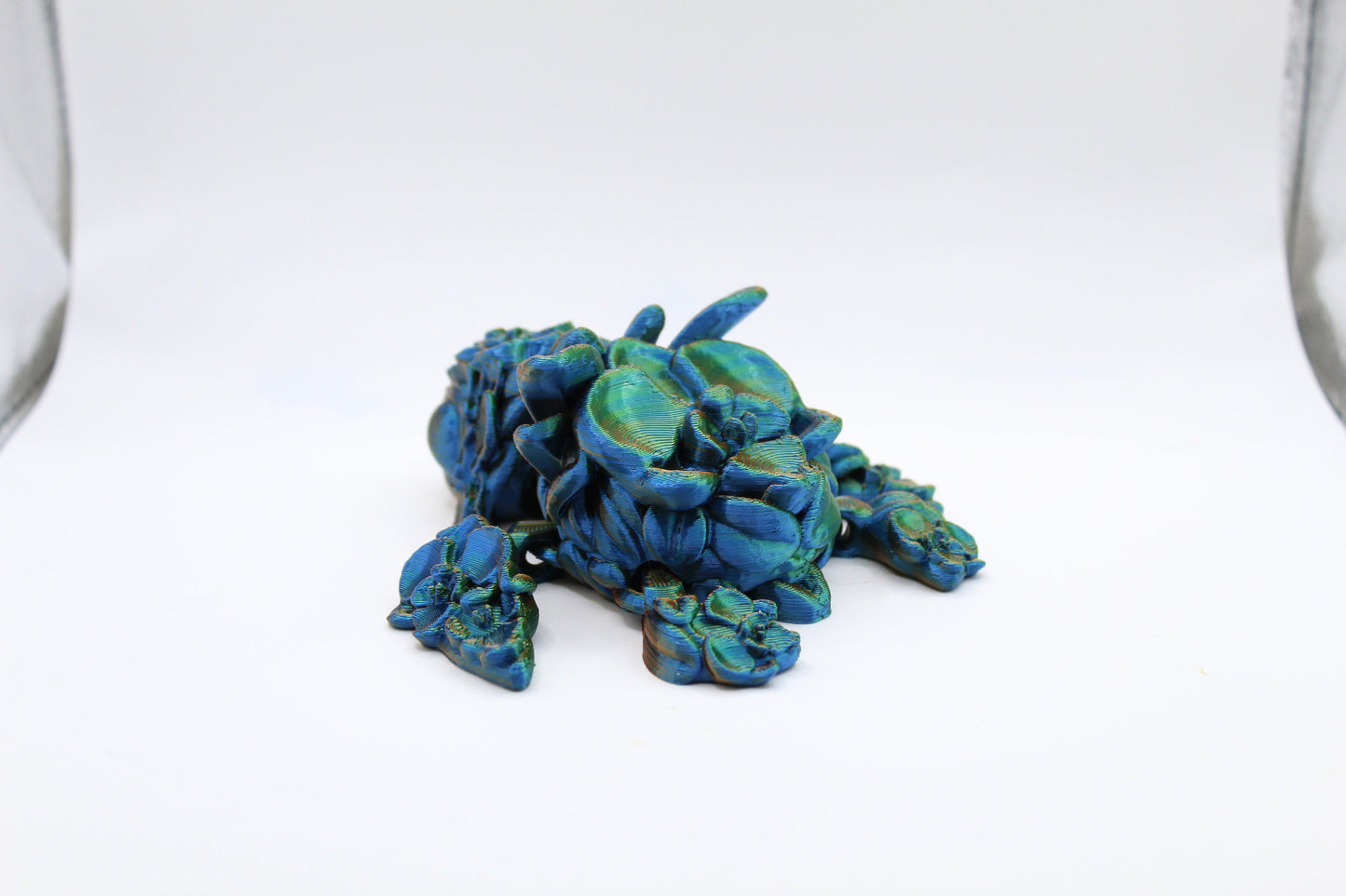3D Printed Articulating Orchid Turtle