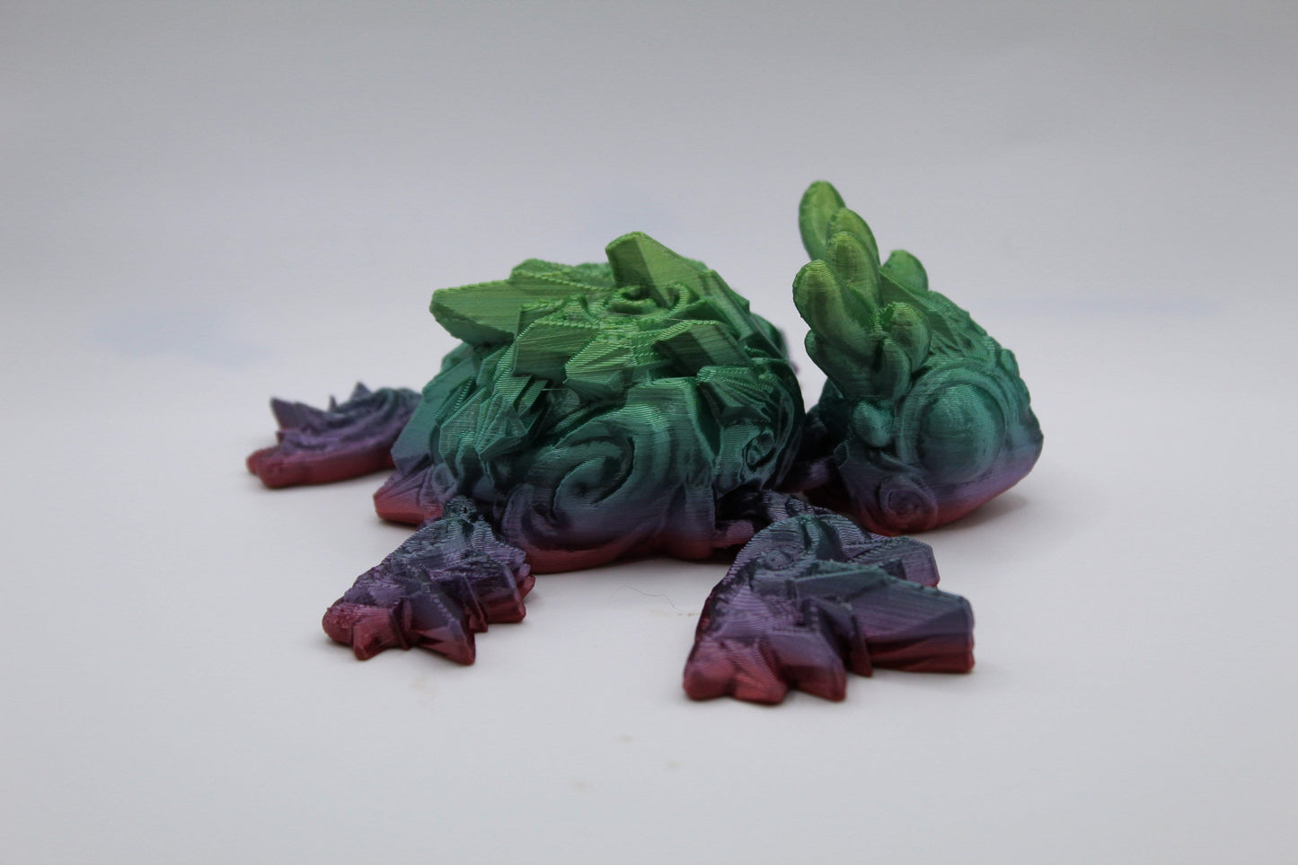 3D Printed Articulating snowflurtle Turtle