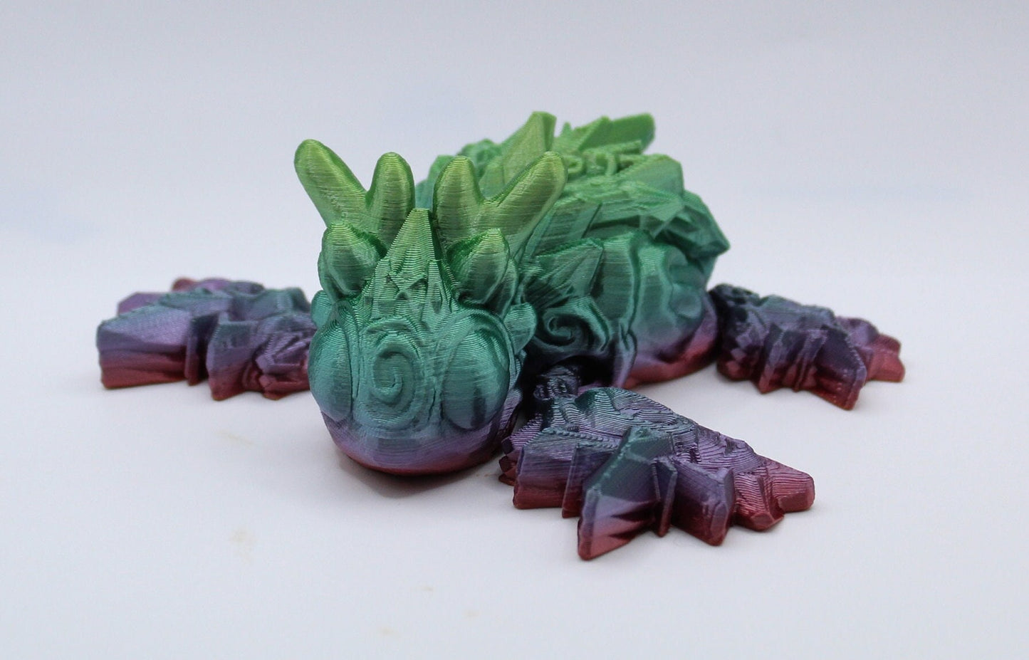 3D Printed Articulating snowflurtle Turtle