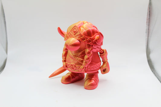 3D Printed Viking Gnome Princess