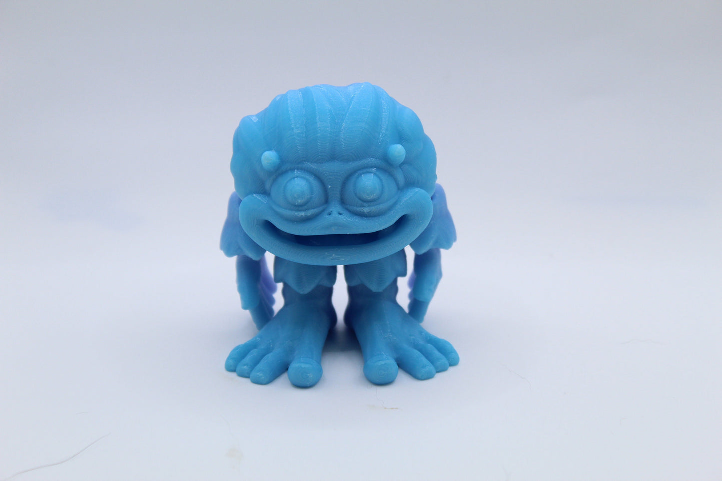 3d Printed Articulating Baby Abominable Snowman