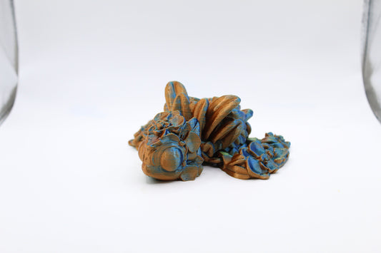 3D Printed Articulating Orchid Turtle