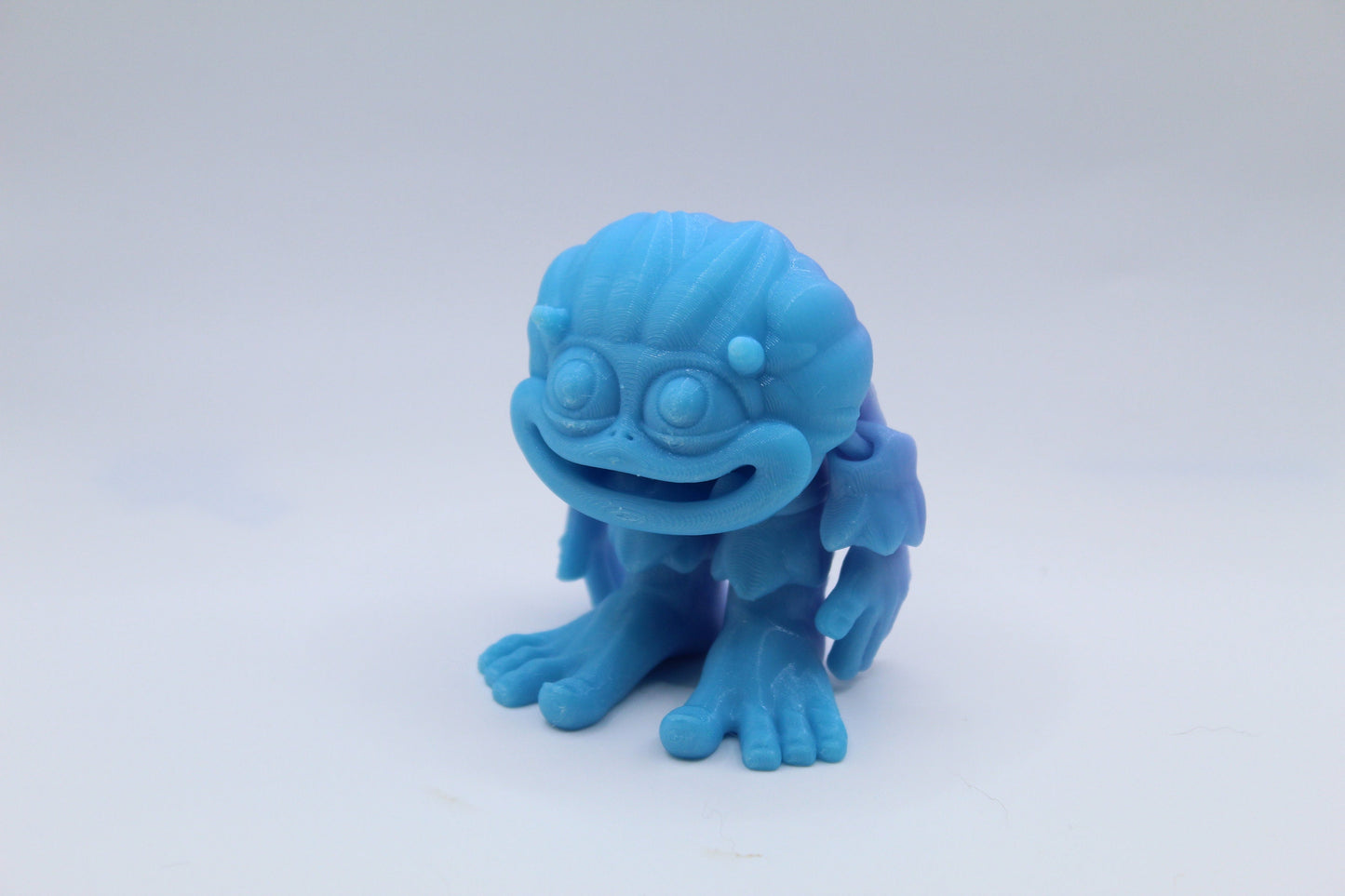 3d Printed Articulating Baby Abominable Snowman