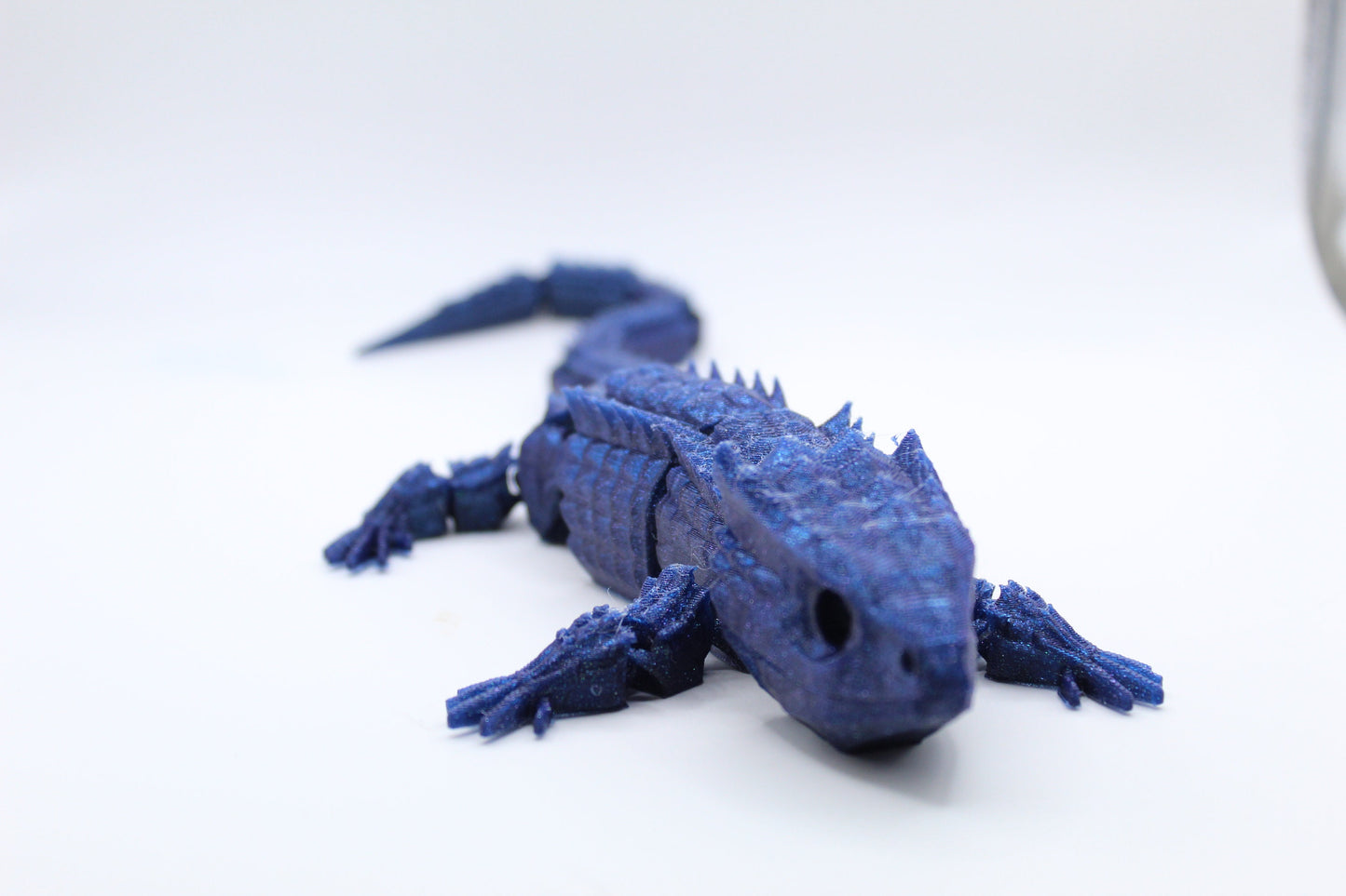 3D Printed Articulating Armadillo Lizard