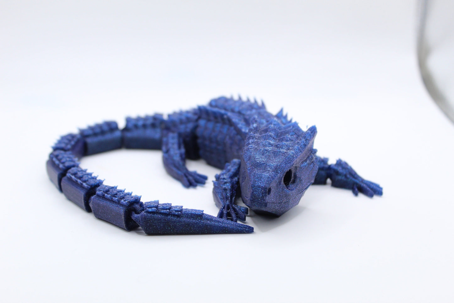 3D Printed Articulating Armadillo Lizard
