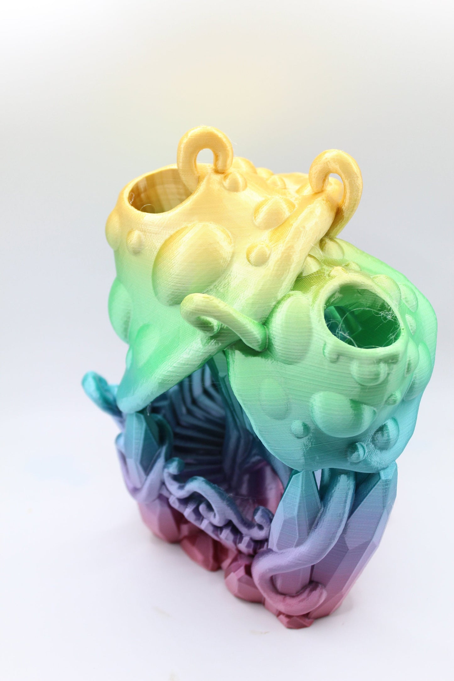 3D Printed Crystal Mushroom Dice Tower