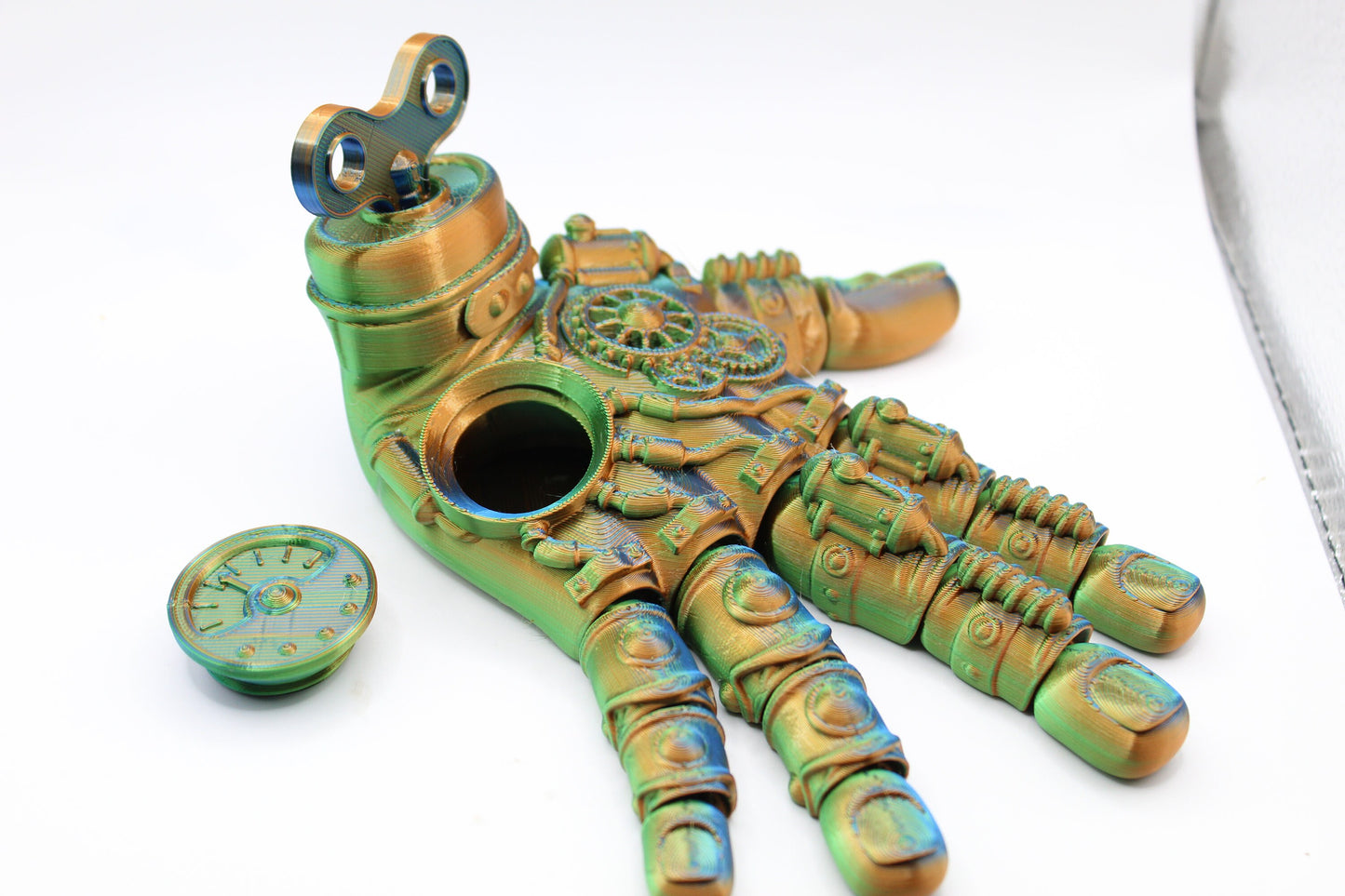 3D Printed Articulating Steam Punk Hand