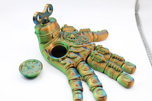 3D Printed Articulating Steam Punk Hand