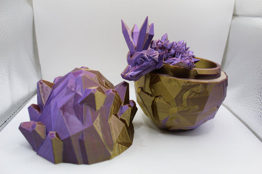 3D Printed Mystery Crystal Dragon Egg