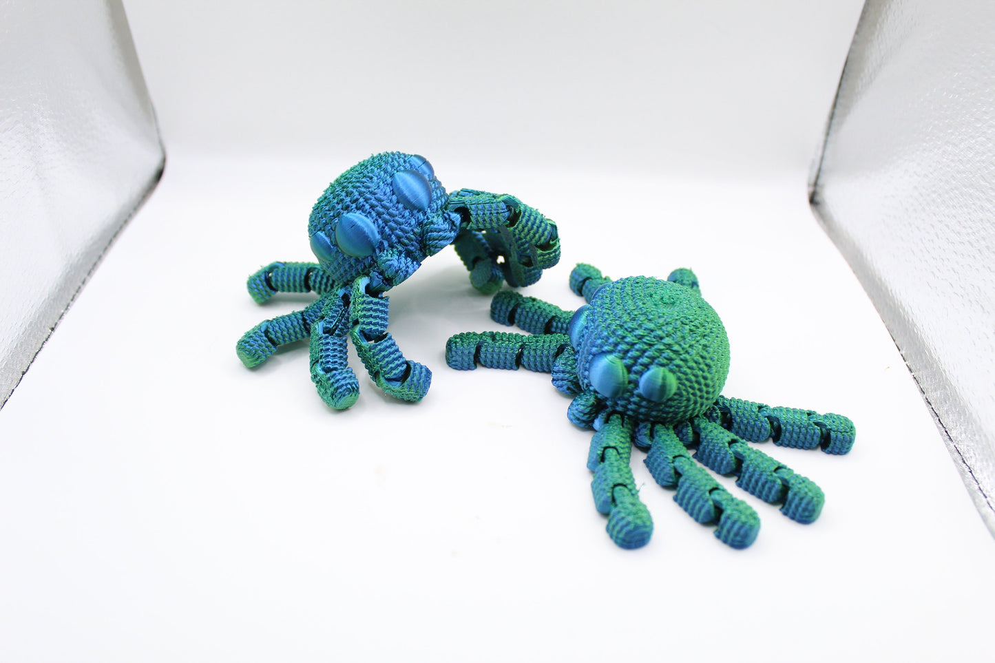 3D Printed Crocheted Spider