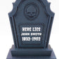 3D Printed Personalized Gravestone decoration