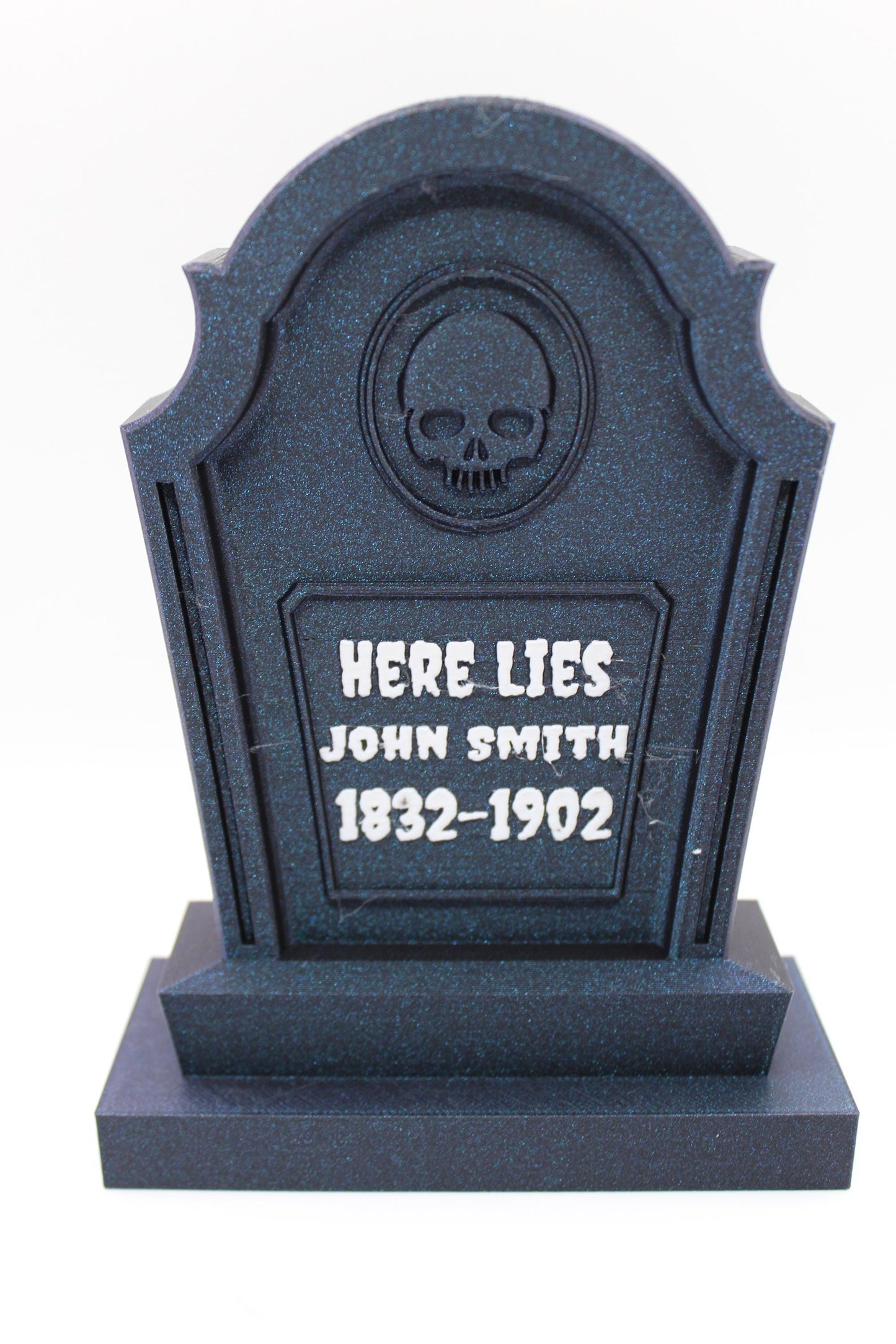 3D Printed Personalized Gravestone decoration