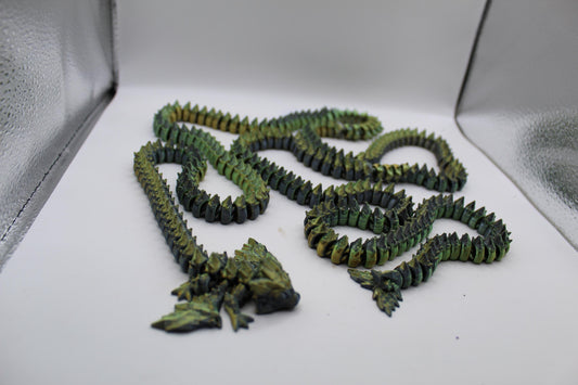 3D printed Articulating Long Tail Wyvern