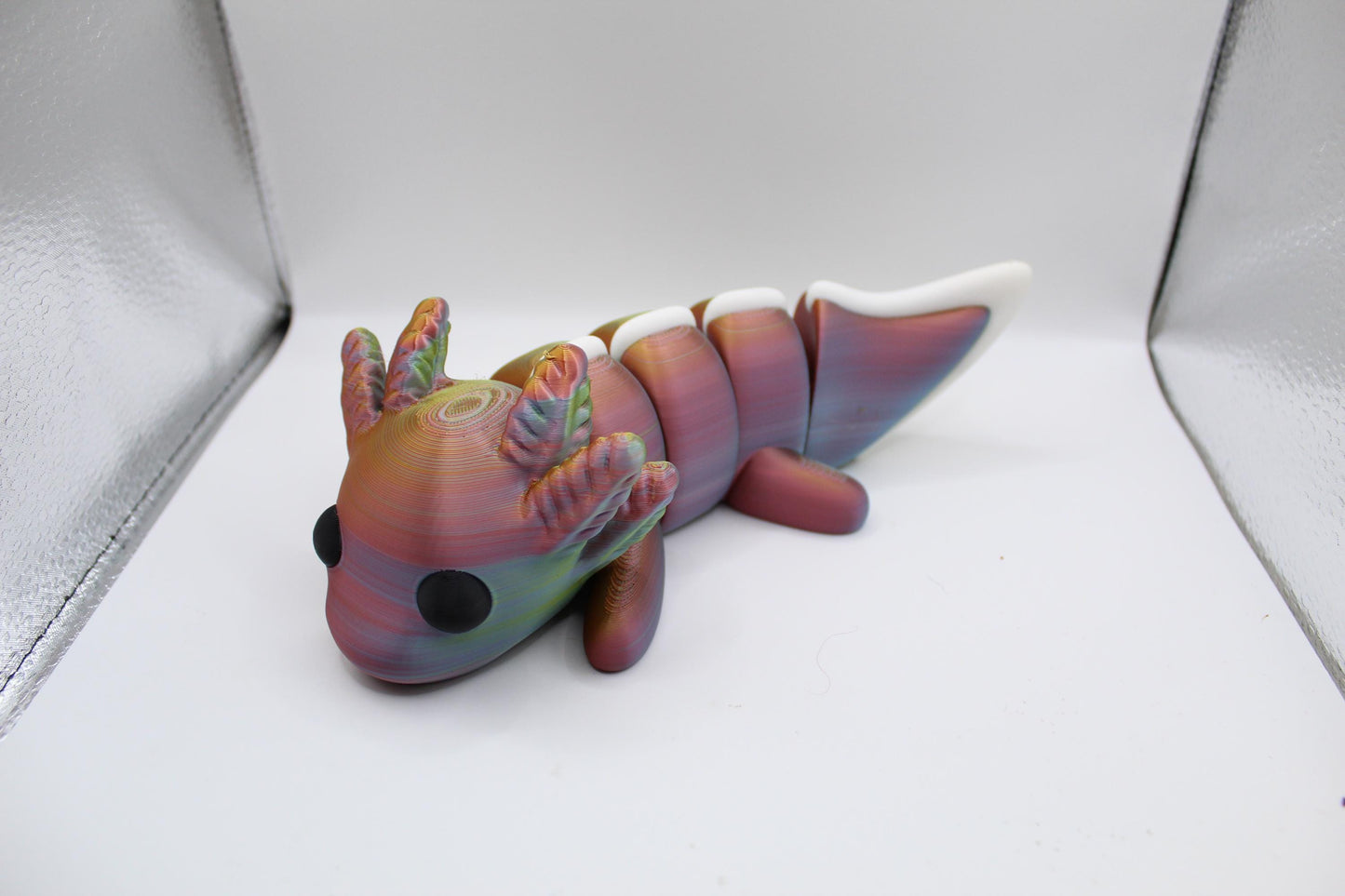 3D Printed Articulated Axolotl