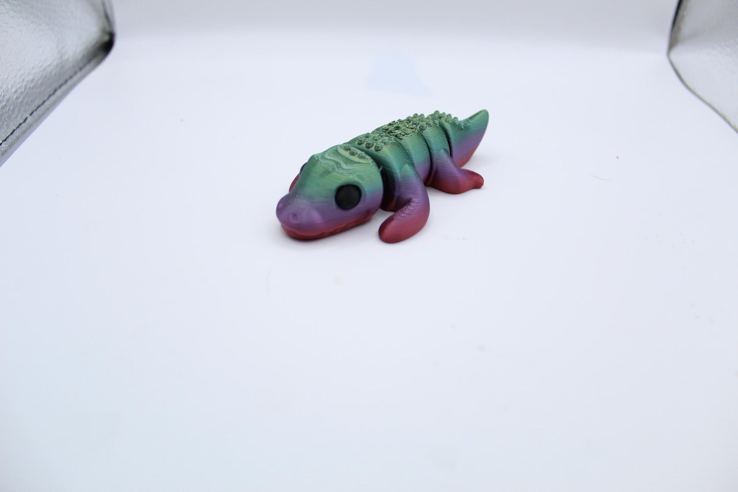 3D Printed Articulated Crocodile