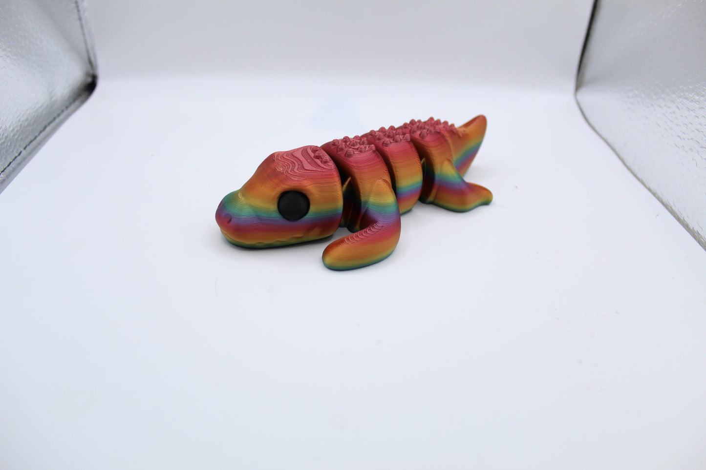 3D Printed Articulated Crocodile