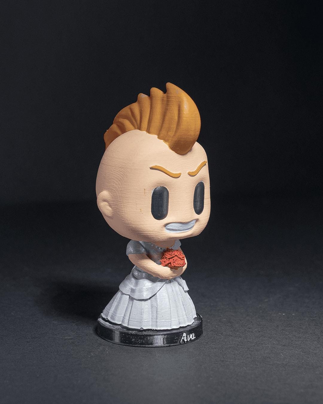 3D Printed Personalized/Customizable Wedding Cake Dolls/Toppers