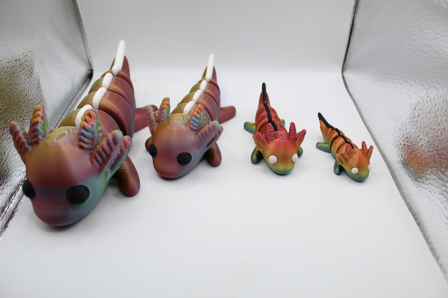 3D Printed Articulated Axolotl