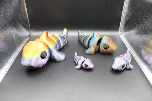 3D Printed Articulated Shark