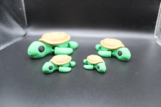 3D Printed Articulated Turtle