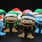 3D Printed Articulating Christmas Baby Yeti